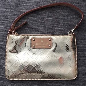 NWOTKate Spade small gold purse